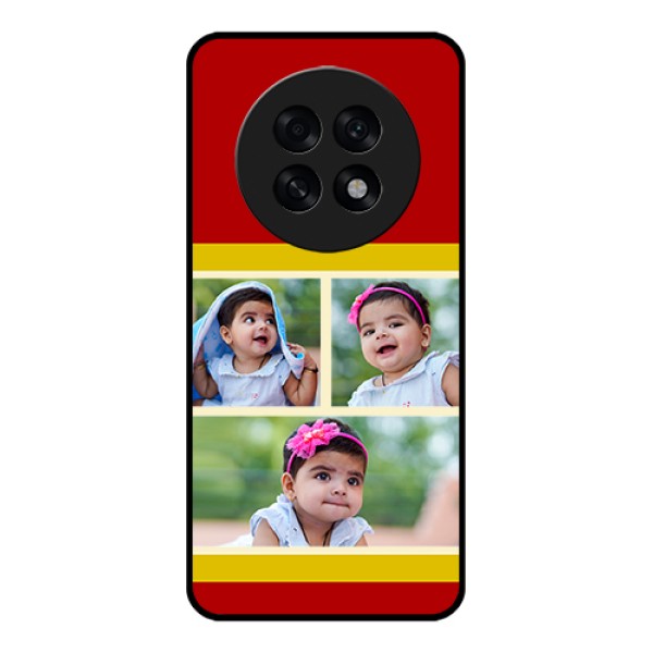Oppo F31 Pro Plus 5G Custom Glass Phone Case - Multiple Pic Upload Design