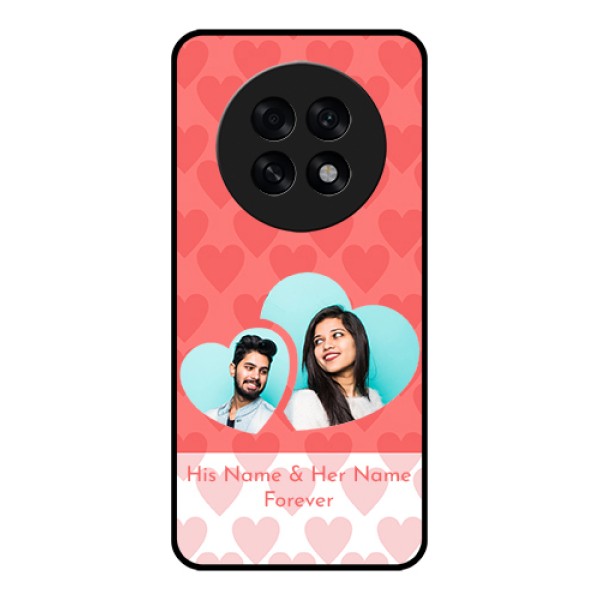 Oppo F31 Pro Plus 5G Custom Glass Phone Case - Couple Pic Upload Design Oppo F31 Pro Plus 5G Custom Glass Phone Case - Couple Pic Upload Design