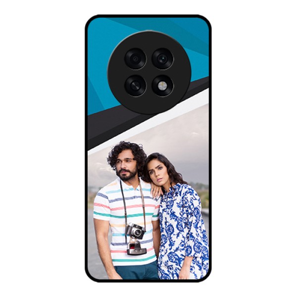 Oppo F31 Pro Plus 5G Custom Glass Phone Case - Simple Pattern Photo Upload Design Oppo F31 Pro Plus 5G Custom Glass Phone Case - Simple Pattern Photo Upload Design