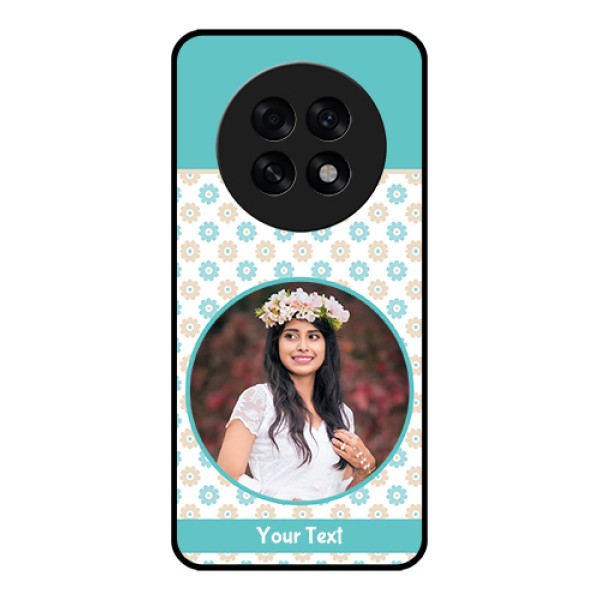 Oppo F31 Pro Plus 5G Custom Glass Phone Case - Beautiful Flowers Design