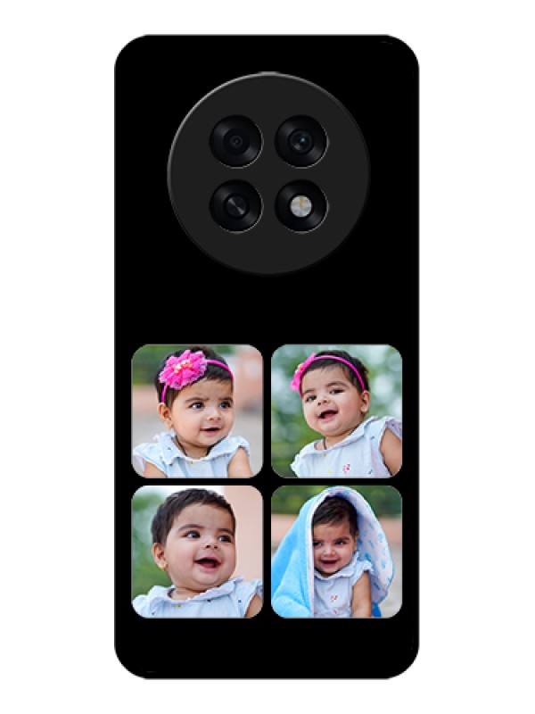Custom Oppo F31 Pro Plus 5G Custom Glass Phone Case - Multiple Pictures Design