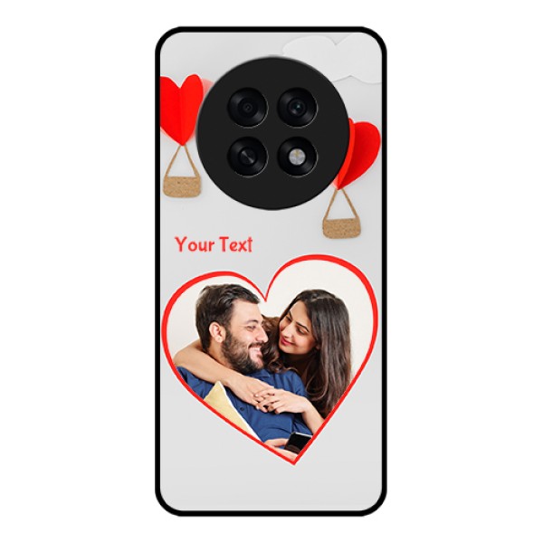 Oppo F31 Pro Plus 5G Custom Glass Phone Case - Parachute Love Design