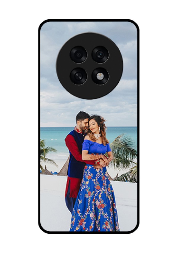 Oppo F31 Pro Plus 5G Custom Glass Phone Case - Upload Full Picture Design
