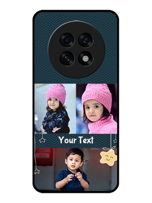 Custom Oppo F31 Pro Plus 5G Custom Glass Phone Case - Hanging Stars Design