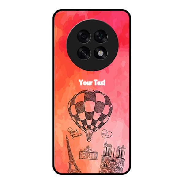 Oppo F31 Pro Plus 5G Custom Glass Phone Case - Paris Theme Design