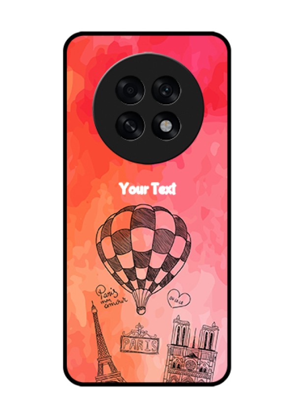 Oppo F31 Pro Plus 5G Custom Glass Phone Case - Paris Theme Design