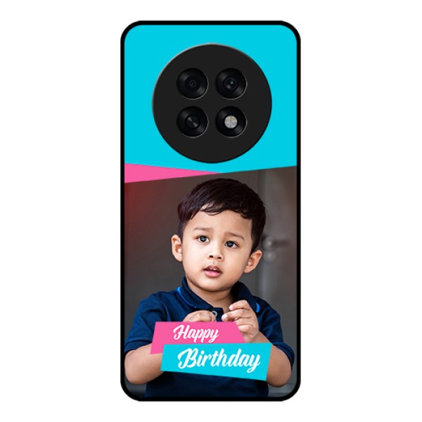 Oppo F31 Pro Plus 5G Custom Glass Phone Case - Image Holder With 2 Color Design