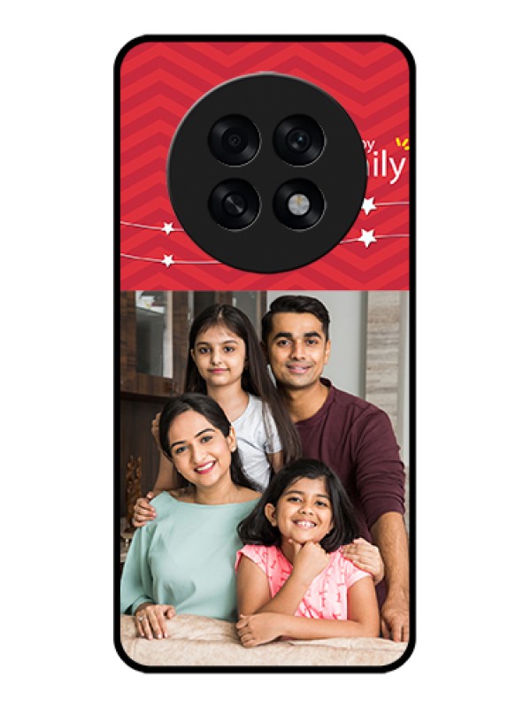 Custom Oppo F31 Pro Plus 5G Custom Glass Phone Case - Happy Family Design