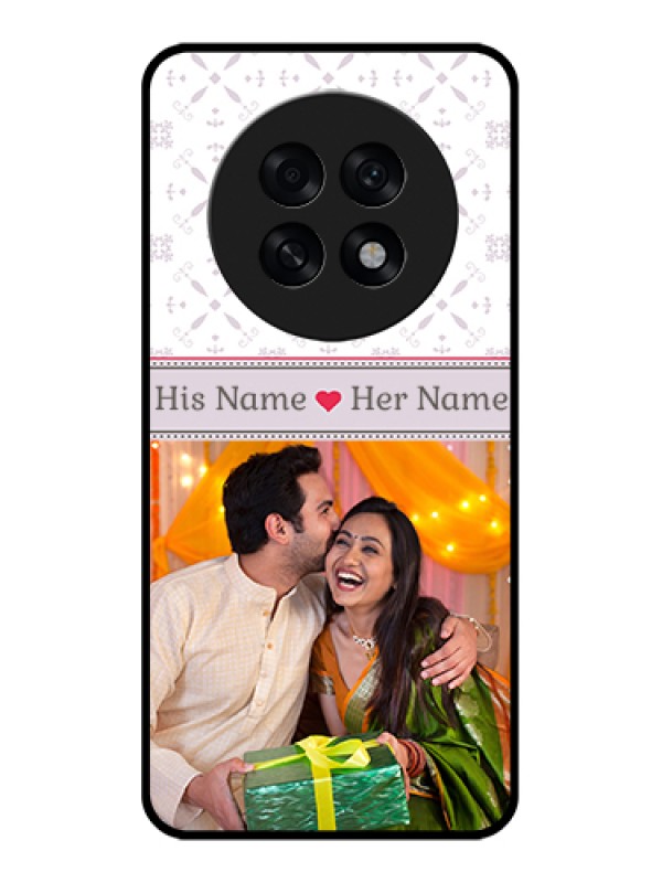 Custom Oppo F31 Pro Plus 5G Custom Glass Phone Case - With Photo And Ethnic Design