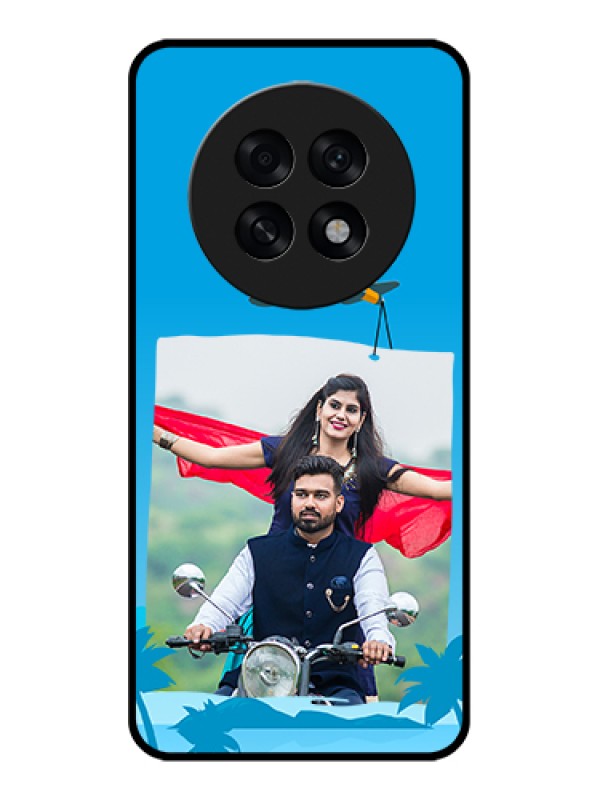 Custom Oppo F31 Pro Plus 5G Custom Glass Phone Case - Traveller Design