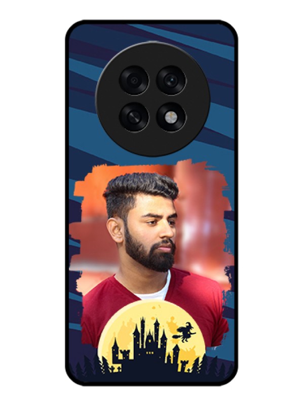 Custom Oppo F31 Pro Plus 5G Custom Glass Phone Case - Halloween Witch Design