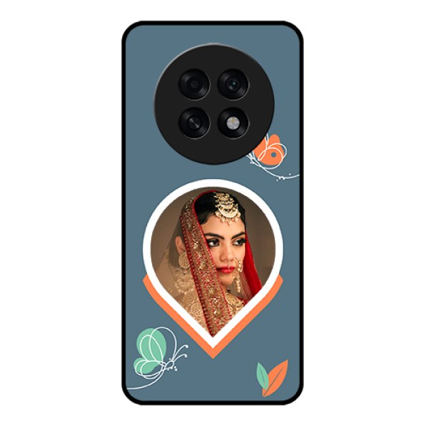 Oppo F31 Pro Plus 5G Custom Glass Phone Case - Droplet Butterflies Design Oppo F31 Pro Plus 5G Custom Glass Phone Case - Droplet Butterflies Design