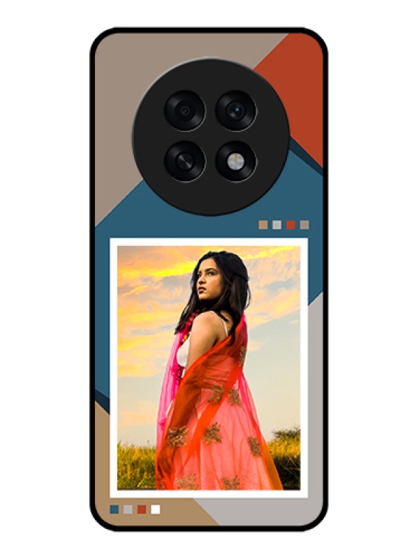 Custom Oppo F31 Pro Plus 5G Custom Glass Phone Case - Retro Color Pallet Design