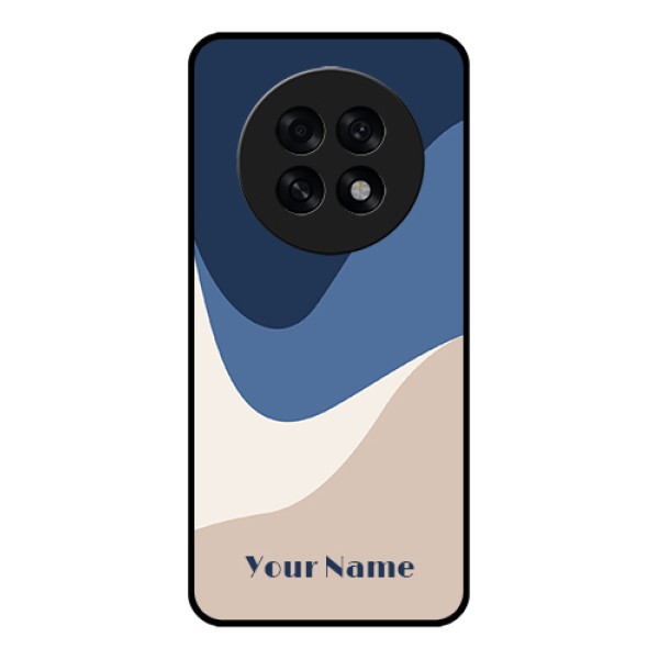 Oppo F31 Pro Plus 5G Custom Glass Phone Case - Abstract Drip Art Design
