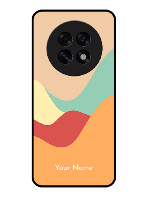 Custom Oppo F31 Pro Plus 5G Custom Glass Phone Case - Ocean Waves Multi - Colour Design