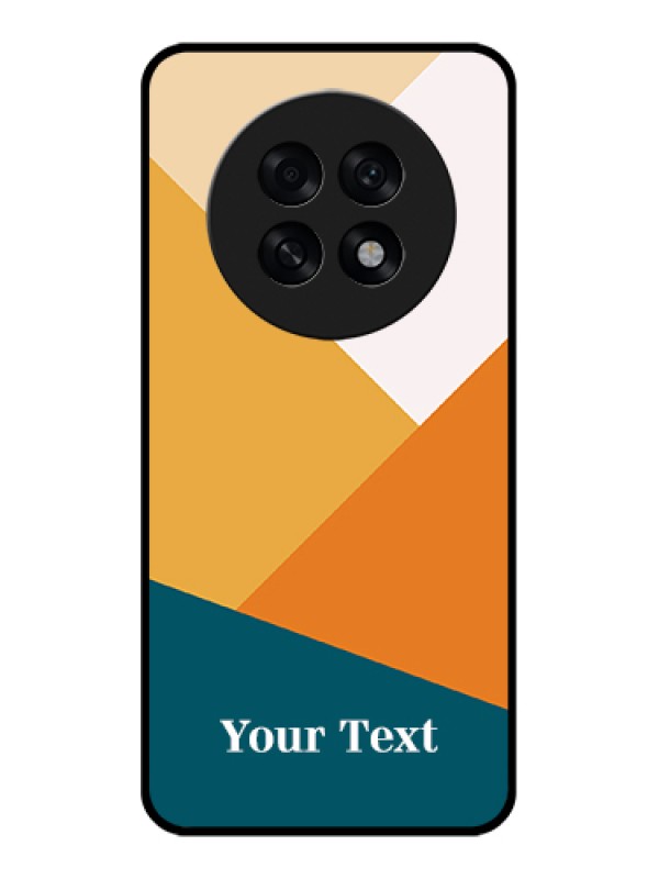 Custom Oppo F31 Pro Plus 5G Custom Glass Phone Case - Stacked Multi - Colour Design