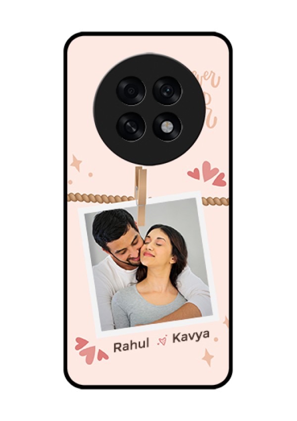 Oppo F31 Pro Plus 5G Custom Glass Phone Case - Forever And Ever Love Design