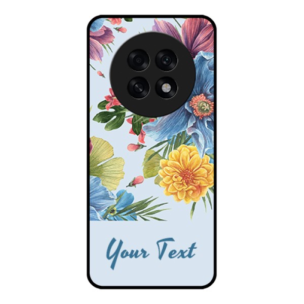 Oppo F31 Pro Plus 5G Custom Glass Phone Case - Stunning Watercolored Flowers Painting Design Oppo F31 Pro Plus 5G Custom Glass Phone Case - Stunning Watercolored Flowers Painting Design