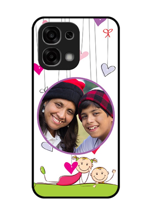 Oppo F33 5G Custom Glass Phone Case - Cute Kids Phone Case Design