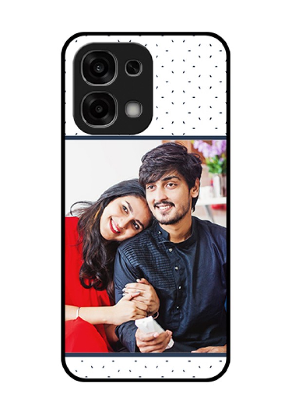 Oppo F33 5G Custom Glass Phone Case - Premium Dot Design