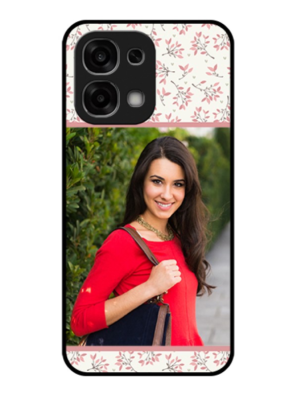 Custom Oppo F33 5G Custom Glass Phone Case - Stunning Floral Design