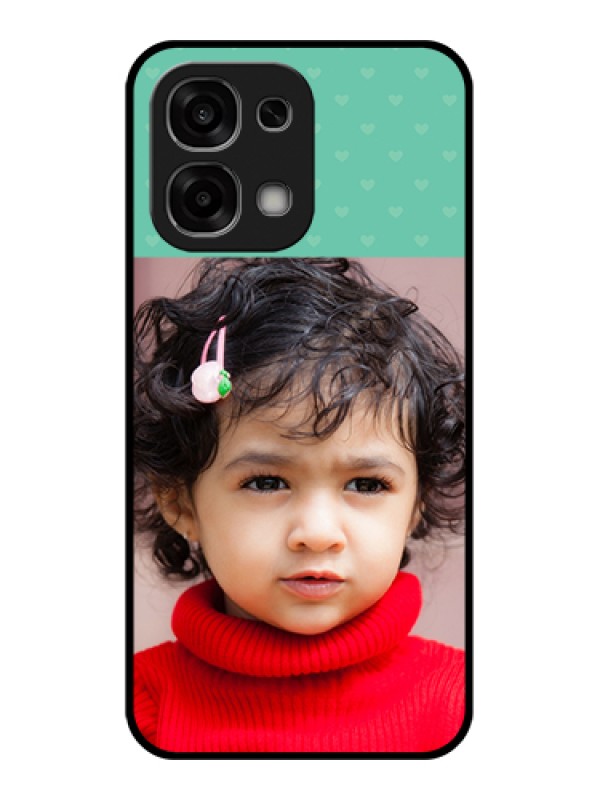 Custom Oppo F33 5G Custom Glass Phone Case - Lovers Picture Design