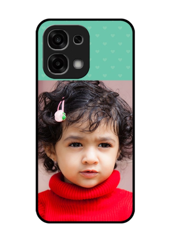 Oppo F33 5G Custom Glass Phone Case - Lovers Picture Design