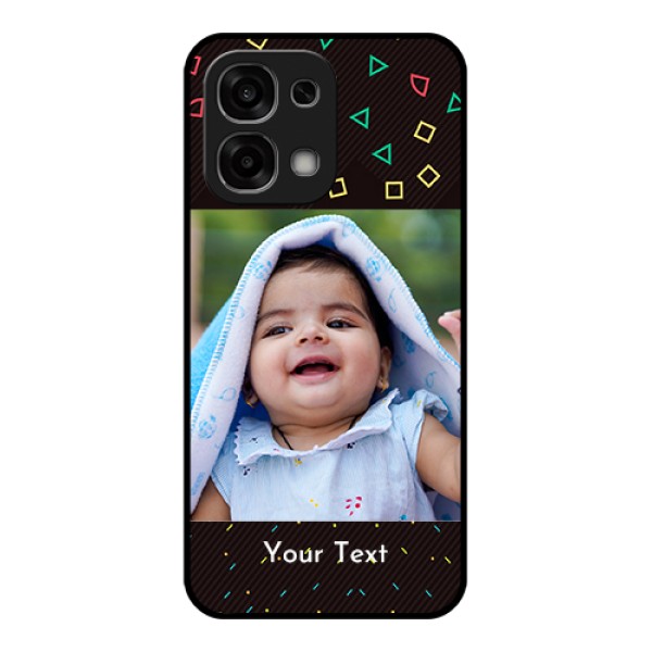 Oppo F33 5G Custom Glass Phone Case - With Confetti Birthday Design Oppo F33 5G Custom Glass Phone Case - With Confetti Birthday Design