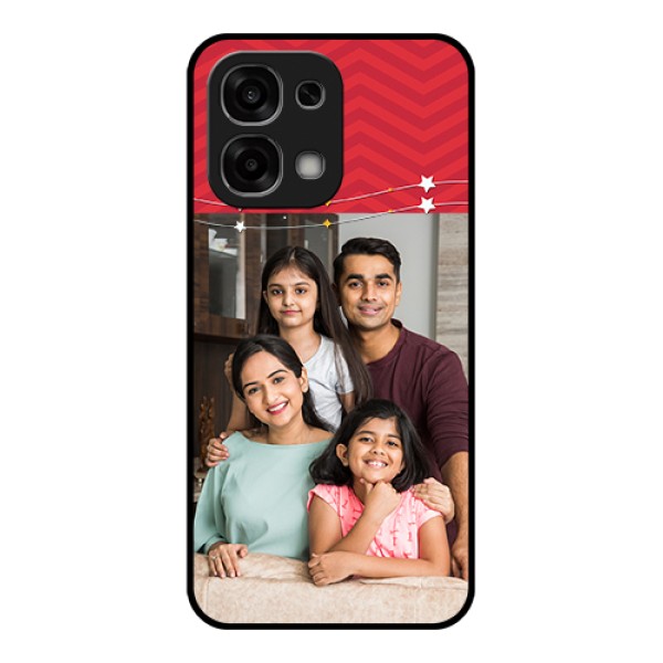 Oppo F33 5G Custom Glass Phone Case - Happy Family Design