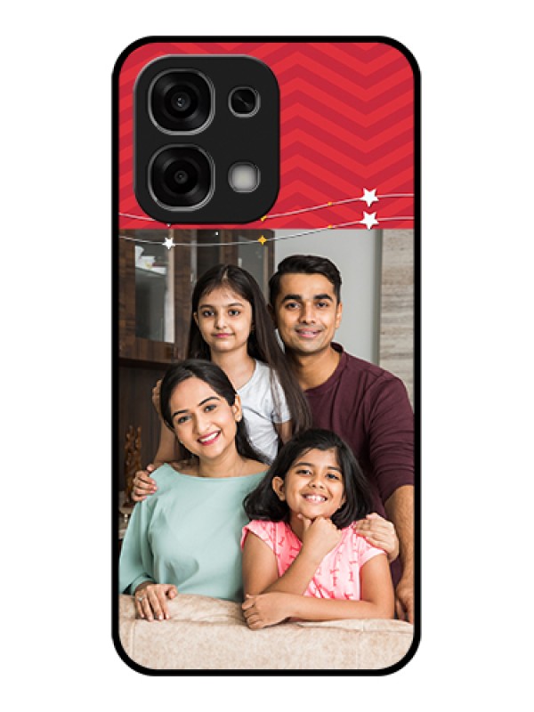 Custom Oppo F33 5G Custom Glass Phone Case - Happy Family Design