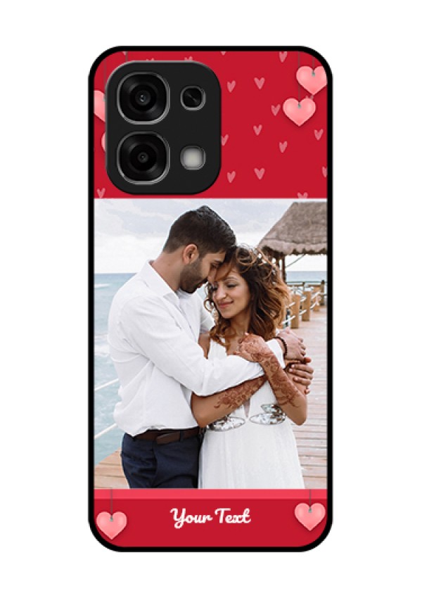 Oppo F33 5G Custom Glass Phone Case - Valentines Day Design