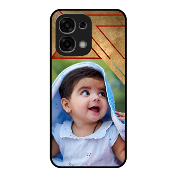 Oppo F33 5G Custom Glass Phone Case - Gradient Abstract Texture Design Oppo F33 5G Custom Glass Phone Case - Gradient Abstract Texture Design