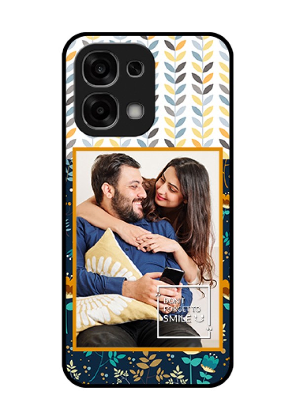 Oppo F33 5G Custom Glass Phone Case - Pattern Design