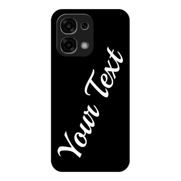 Oppo F33 5G Custom Glass Phone Case - With Your Name Design