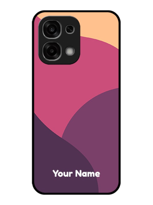 Custom Oppo F33 5G Custom Glass Phone Case - Mixed Multi - Colour Abstract Art Design