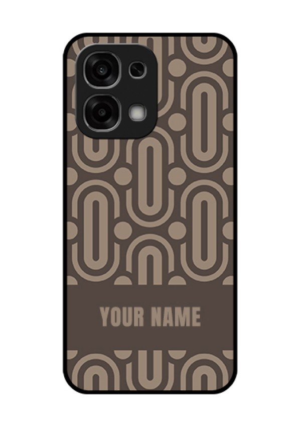 Oppo F33 5G Custom Glass Phone Case - Captivating Zero Pattern Design