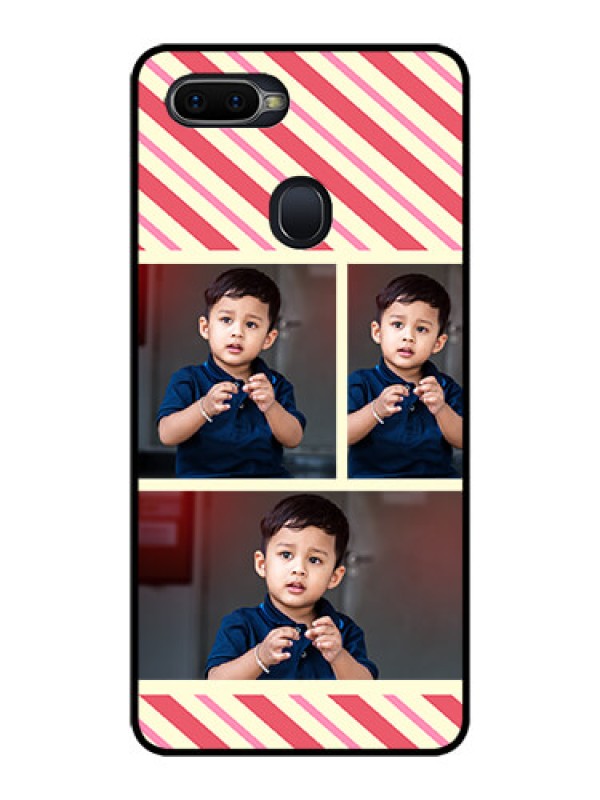 Custom Oppo F9 Pro Personalized Glass Phone Case  - Picture Upload Mobile Case Design