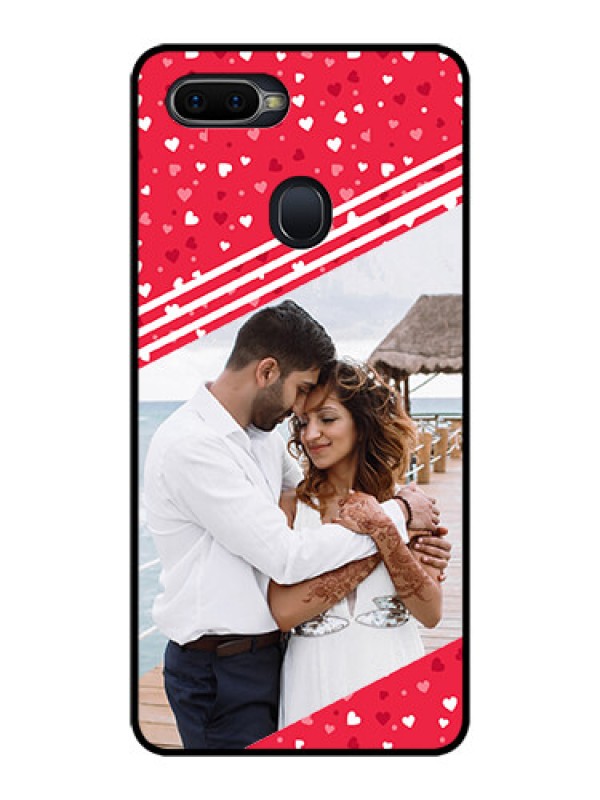 Custom Oppo F9 Pro Custom Glass Mobile Case  - Valentines Gift Design