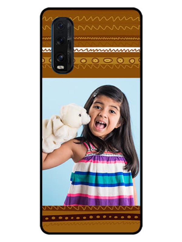 Custom Oppo Find X2 Custom Glass Phone Case  - Friends Picture Upload Design 