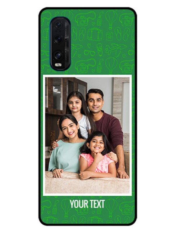 Custom Oppo Find X2 Personalized Glass Phone Case  - Picture Upload Design