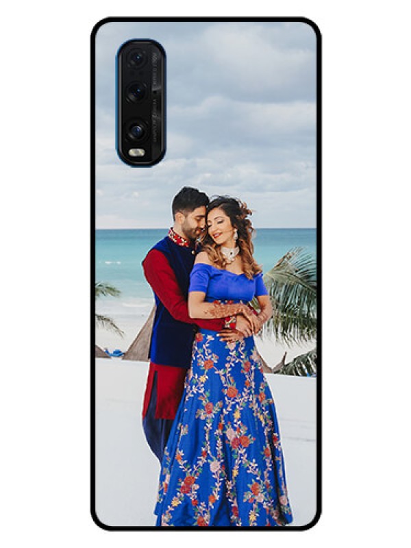 Custom Oppo Find X2 Photo Printing on Glass Case  - Upload Full Picture Design