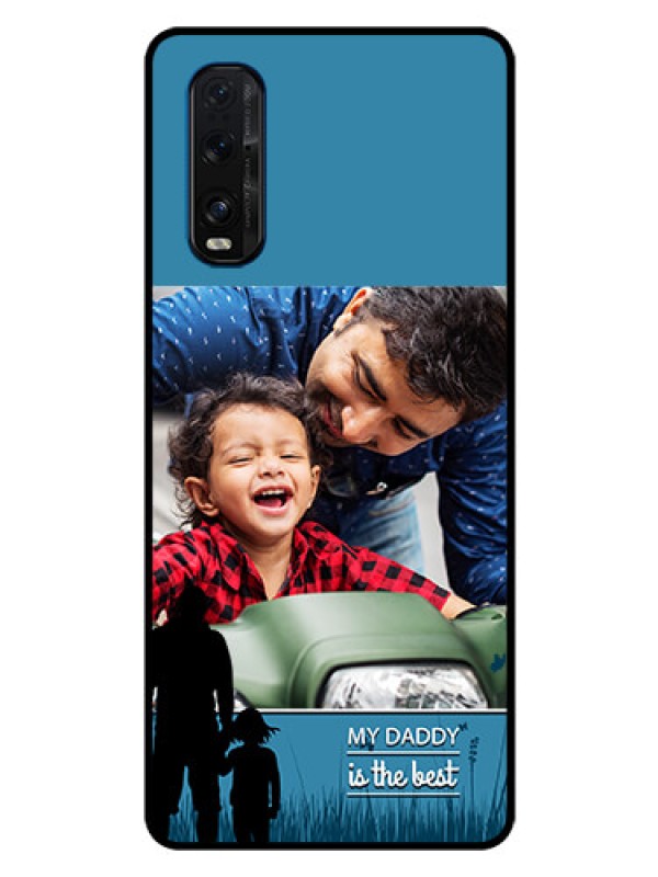 Custom Oppo Find X2 Custom Glass Mobile Case  - Best dad design 