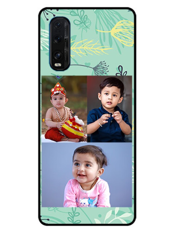 Custom Oppo Find X2 Photo Printing on Glass Case  - Forever Family Design 