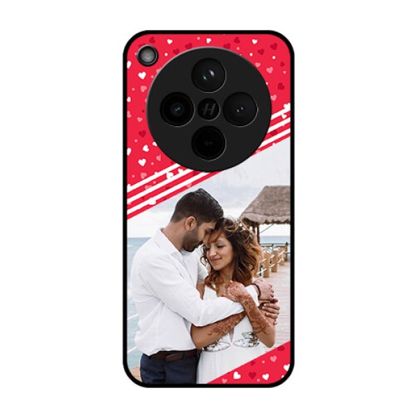 Find X8 5G Custom Glass Phone Case - Valentines Gift Design Find X8 5G Custom Glass Phone Case - Valentines Gift Design