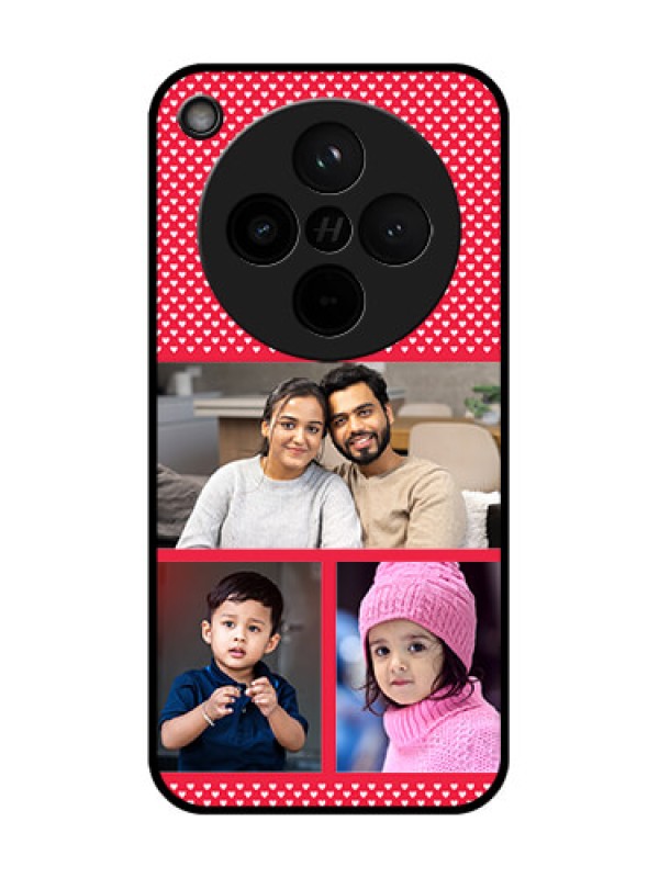 Custom Find X8 5G Custom Glass Phone Case - Bulk Photo Upload Design