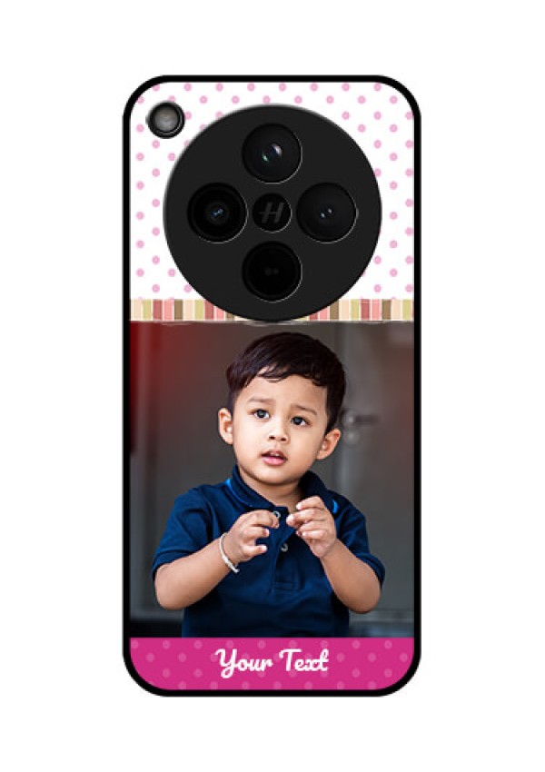 Find X8 5G Custom Glass Phone Case - Cute Girls Cover Design