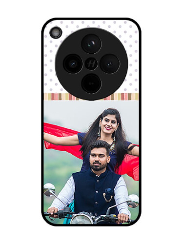 Custom Find X8 5G Custom Glass Phone Case - Cute Family Design