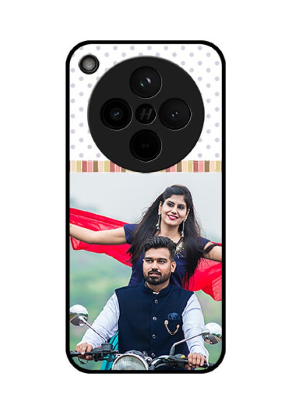Find X8 5G Custom Glass Phone Case - Cute Family Design