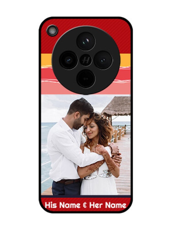 Custom Find X8 5G Custom Glass Phone Case - Colorful Case Design