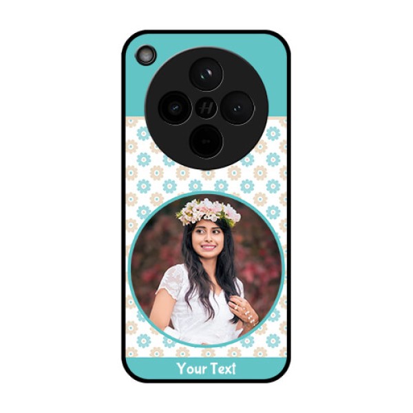 Find X8 5G Custom Glass Phone Case - Beautiful Flowers Design